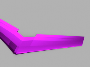 Flying wing 3D Model