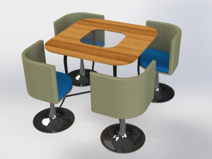 Table 3D 모델