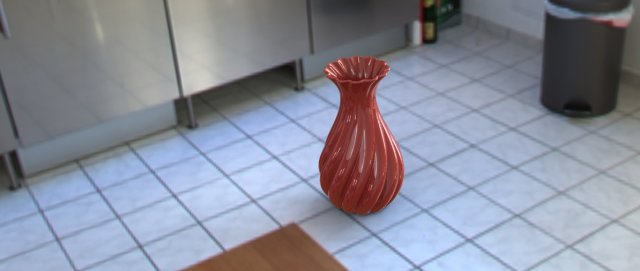 Flower Vas 3D Модель .c4d .max .obj .3ds .fbx .stl .blend 