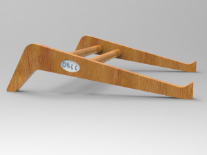 Laptop Stand 2Acer Aspire S3 3D 모델