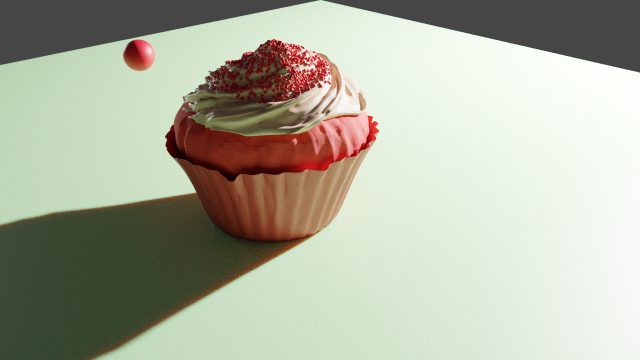 Cupcake 3D मॉडल .c4d .max .obj .3ds .fbx .stl .blend 