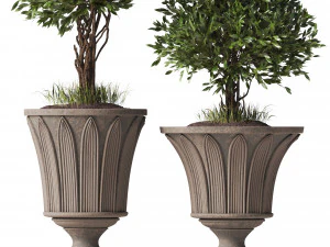 Topiary Pot 3D Model