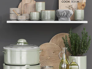 रसोई सहायक उपकरण 04 3D मॉडल