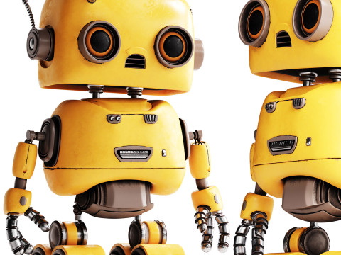 Robot Toy 02 3D 模型