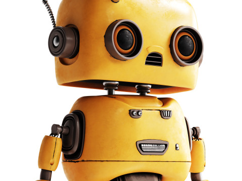 Robot Toy 02 Modello 3D