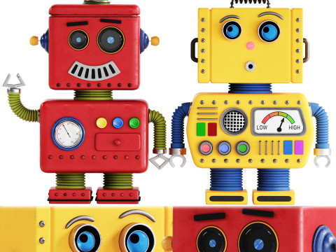 Robot toy 03 3D 模型