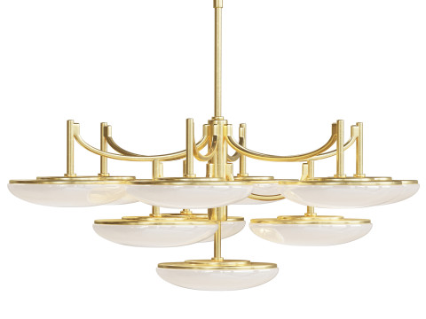 Bregman 10 Light Semi Flush 3D 模型
