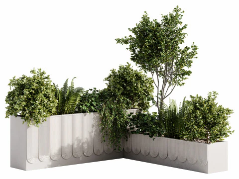 Outdoor Plants 08 - Garden 3D Model