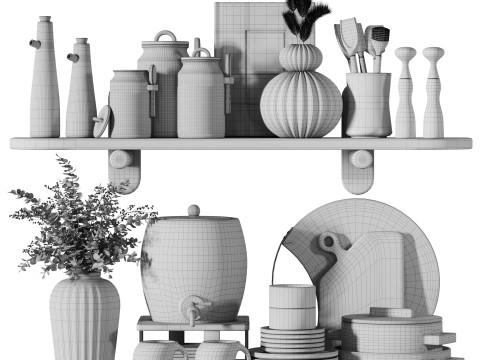 Kitchen Accessories 05 3D Model
