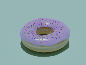 Donut Modelo 3D