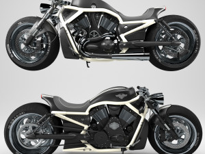 Motor Harley Davidson-DK 3D 模型