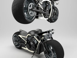 Motor Harley Davidson-DK 3D Model