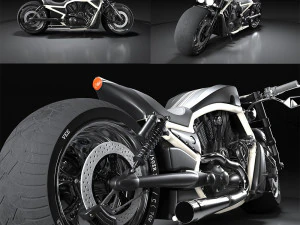Motor Harley Davidson-DK 3D Model