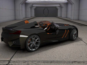 328hommage car DK 3D Model