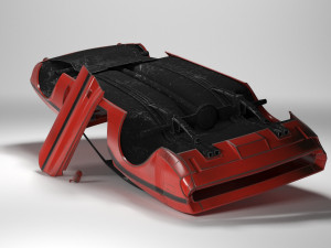 Dodge Challenger RT 1970 Modelo 3D