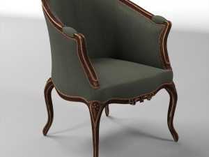 Classic Italian sofa Modelo 3D