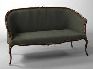 Classic Italian sofa Modelo 3D