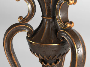 Classic table 3D Model