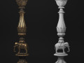 Classic bronze vase 3D Models