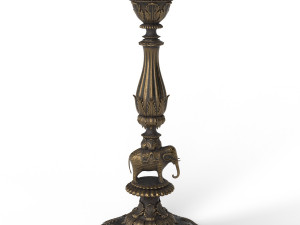 Classic bronze vase 3D Model