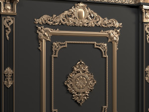 150 Professional ornament and 3Dmodel alpha Base Mesh high detailed 3D Model