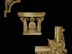 150 Professional ornament and 3Dmodel alpha Base Mesh high detailed 3D Model