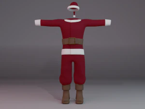 Christmas Suit 3D Model