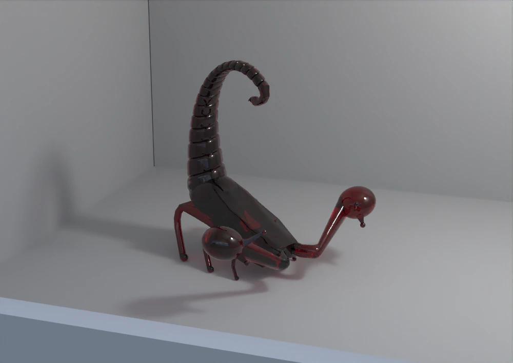 Scorpion 3D Model .c4d .max .obj .3ds .fbx .stl .blend 