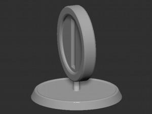 Coin Mario Based Model Cetak 3D