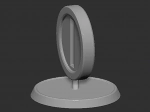 Coin Mario Based 3D Print Model