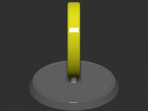 Coin Mario Based 3D Print Model