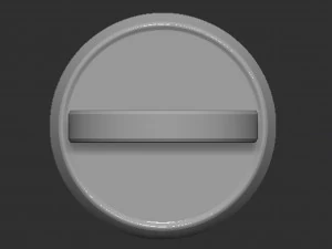 Coin Mario Based 3D Print Model