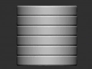 Stacked Mario Coins 3D Print Model