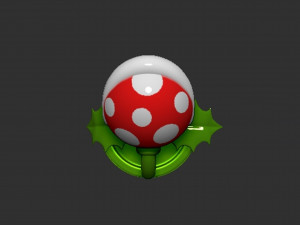 Piranha Plant Mario 3D Принт Модель