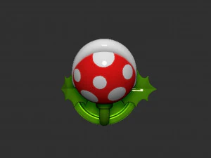 Piranha Plant Mario 3D Print Model