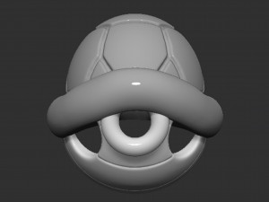 Mario Turtle Shell Koopa Troopa 3D Print Model