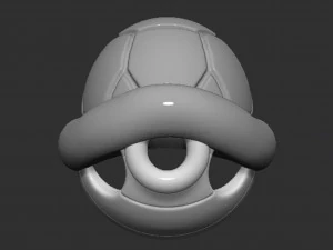 Mario Turtle Shell Koopa Troopa 3D Print Model