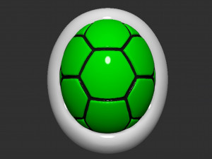 Mario Turtle Shell Koopa Troopa 3D Print Model