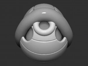 Mario Turtle Shell Koopa Troopa 3D Print Model