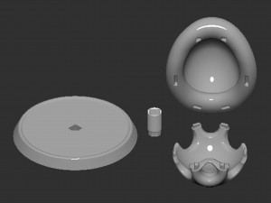 Mario Turtle Shell Koopa Troopa Based Model Cetak 3D