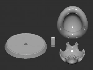 Mario Turtle Shell Koopa Troopa Based 3D Print Model