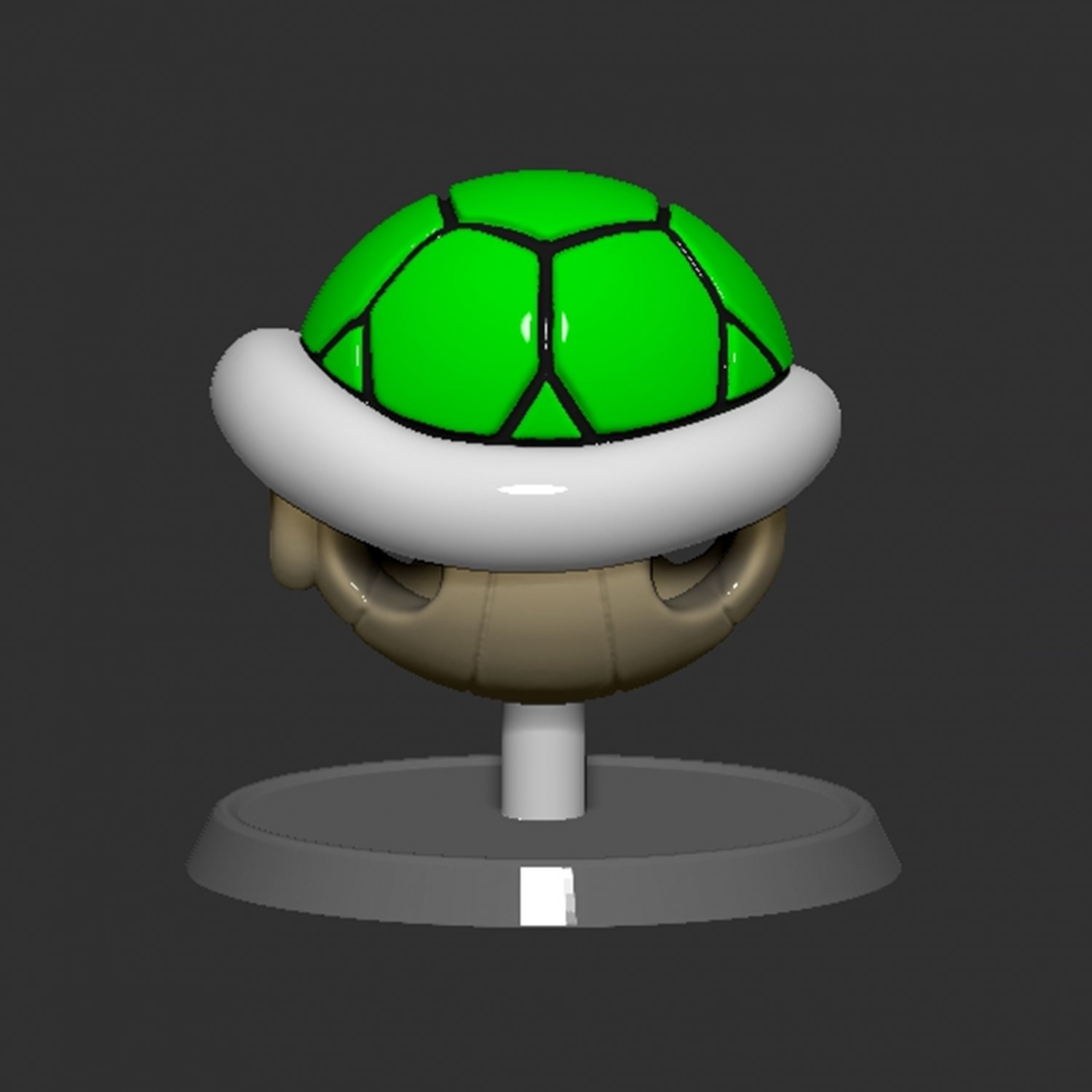 Yoshi Egg 3D Print Model in Figurines 3DExport