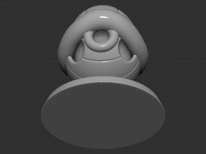 Mario Turtle Shell Koopa Troopa Based Model Cetak 3D