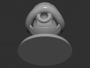 Mario Turtle Shell Koopa Troopa Based 3D Print Model