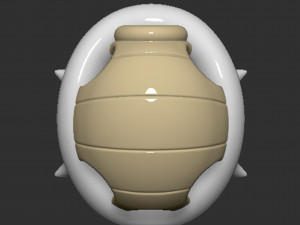 Mario Spiny Shell Koopa Troopa 3D Print Model