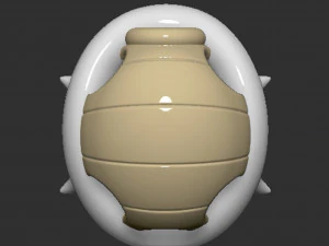 Mario Spiny Shell Koopa Troopa 3D Print Model
