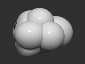 Lakitu Cloud Mario 3D Print Model