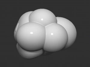 Lakitu Cloud Mario 3D Print Model