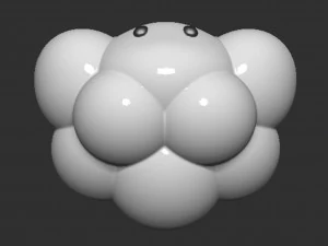 Lakitu Cloud Mario 3D Print Model