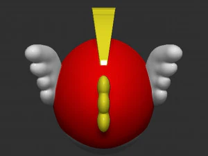 Mario Cheep Cheep Poisson Modèles 3D en vedette